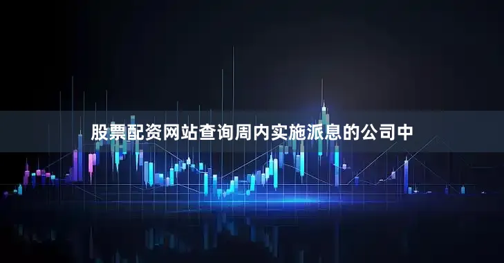 股票配资网站查询周内实施派息的公司中