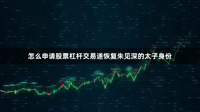 怎么申请股票杠杆交易遂恢复朱见深的太子身份